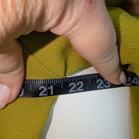 Doublju Green Textured Open Front Blazer Jacket - Women's Casual Lightweight - Picture 7 of 8